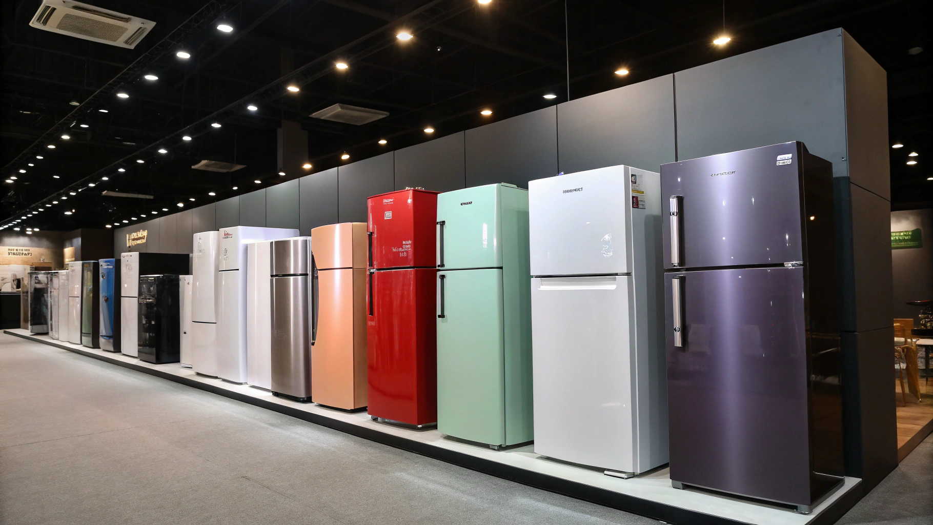 LSK Company authorized appliance showroom in Phnom Penh
